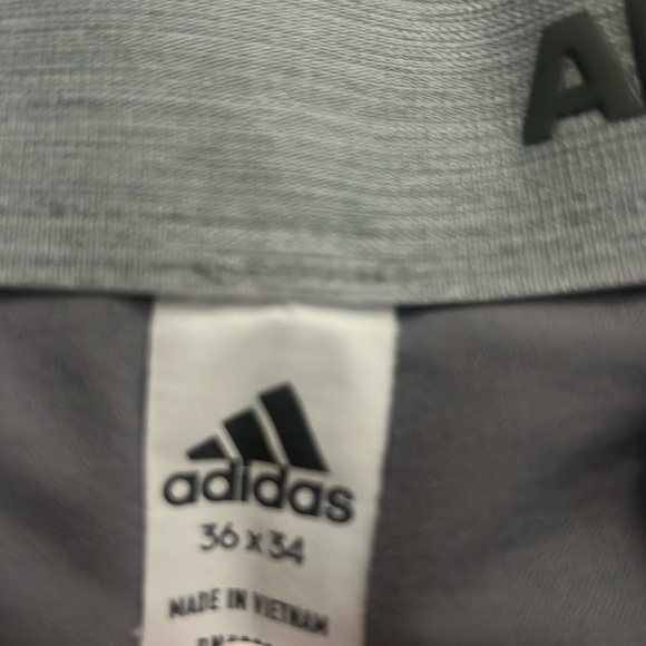 Adidas Ultimate Performance Pants Mens 36x34 Silver - Picture 4 of 7